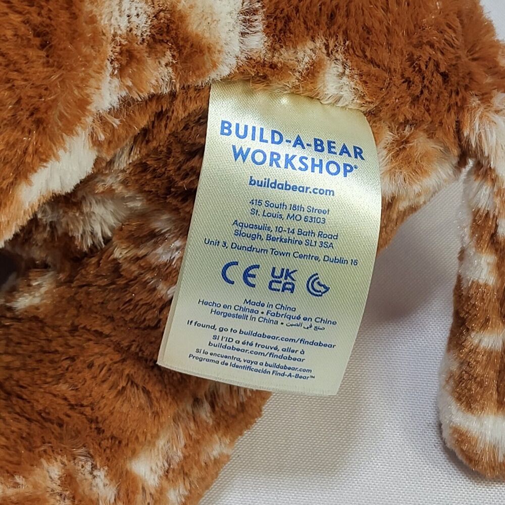 Build A Bear Workshop Longhorn Cow Texas‎ Steer Brown White 2023 Stuffed Plush - Picture 12 of 16